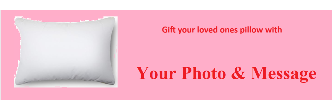 Gift your girlfriend pillow with your photo
